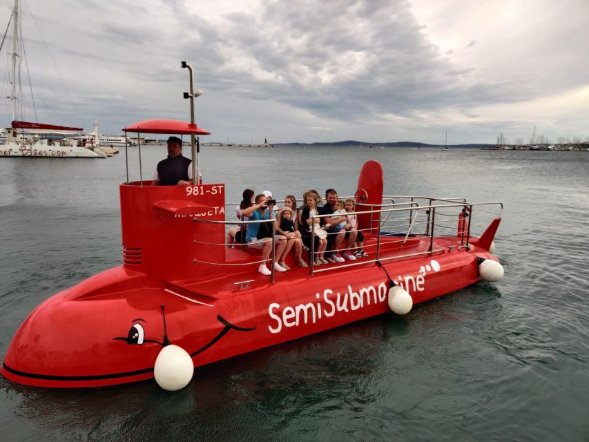 Split: 45-minute Semi-Submersible Submarine Trip - Marijeta at a Glance: the “dry” submarine concept