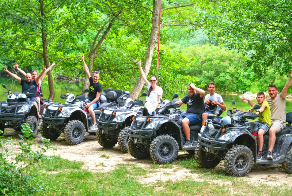 Split: ATV Quad Tour with Waterfall Swimming with Picnic - Automatic 4x4 ATVs: what it feels like to ride this route