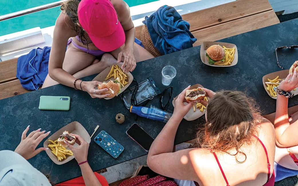 Split: Blue Lagoon and 3 Island Cruise with Food and Drinks - Čiovo’s Cove and the Borko Beach Bar Reset
