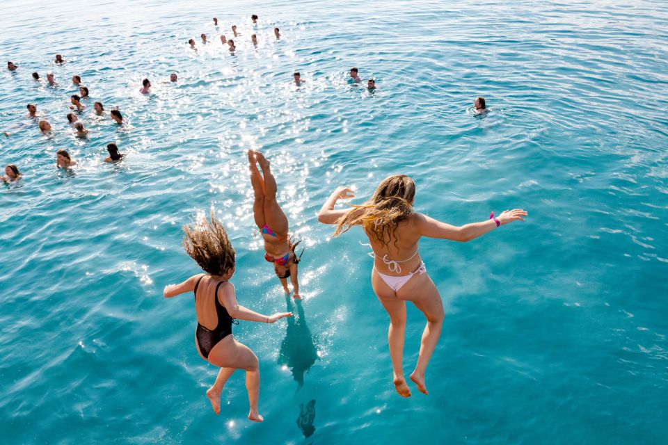 Split: Blue Lagoon Boat Party with DJs, Shots & After Party - Starting at Jimmy Bar: Easy Check-In, Big Energy