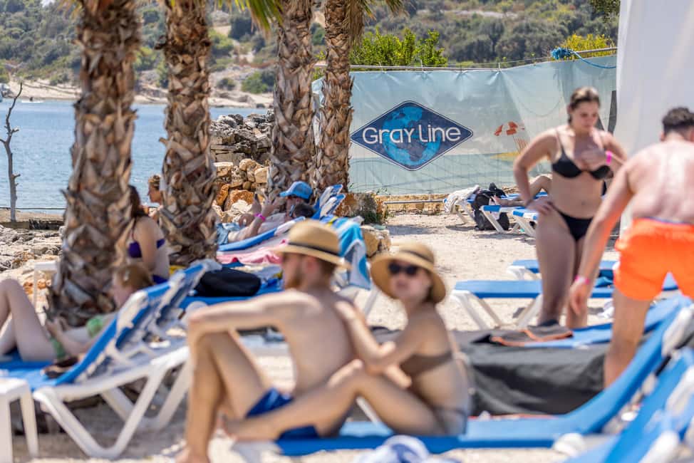 Split: Blue Lagoon, Shipwreck, & Šolta with Lunch & Drinks - Stop 3: Krknjaši Blue Lagoon / Drvenik (That Final Swim Feels Worth the Booking)