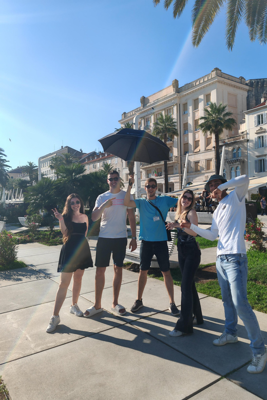 Split: City Walking Tour w/ Game of Thrones Locations - The Iron Throne photo stop and the GoT Museum + shop circuit