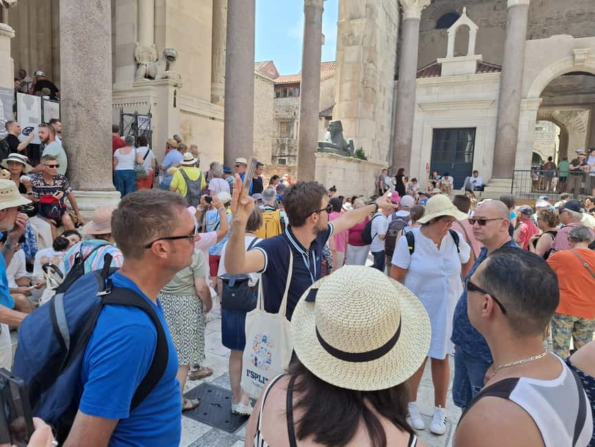 Split: City Walking Tour w/ Game of Thrones Locations - Riva and the walk into Diocletian’s world