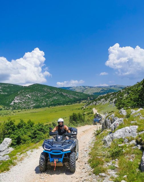 Split: Dalmatian Quad Tour with River Swimming & Picnic - Cetina River Swim in Summer: Refreshing, Cold, and Fast-Moving