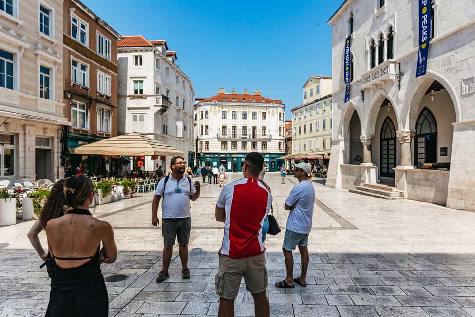 Split: Diocletian Palace & Old Town Guided Walking Tour - The bell tower of St Domnius: your payoff view