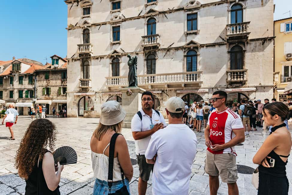 Split: Diocletian Palace & Old Town Guided Walking Tour - Fruit Square and the 15th-century Town Hall: where the stories get local