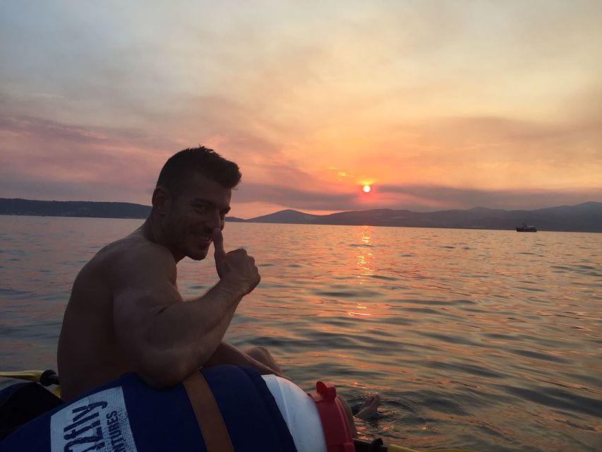 Split: Guided Sunset Sea Kayaking & Snorkeling Tour - The Swim and Snorkel Stop: Provided Gear, Real Sea Life, and Rock-Jump Options