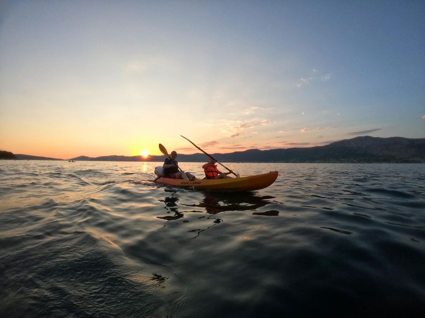 Split: Guided Sunset Sea Kayaking & Snorkeling Tour - Sunset Return Ride: Music, Mountain Backdrop, and That End-of-Day Glow