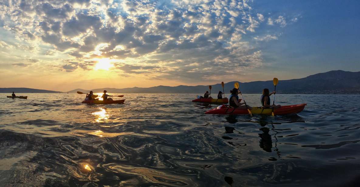 Split: Guided Sunset Sea Kayaking & Snorkeling Tour - Getting the Hang of Double Sit-on-Top Kayaks (You’ll Still Work for It)