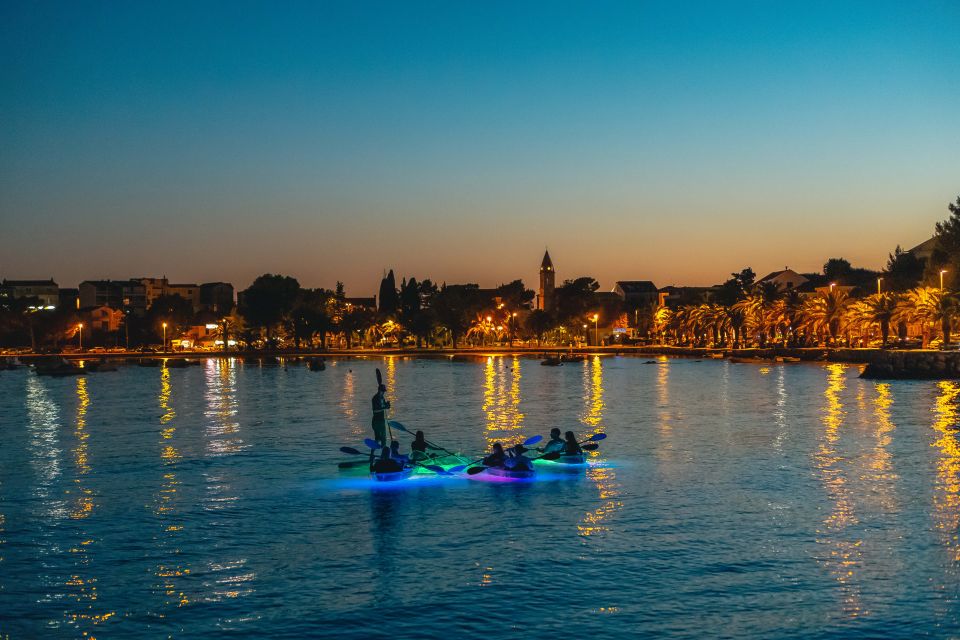 Split: Illuminated Evening Guided Kayaking Tour - What to bring for a wet, cool-night paddle