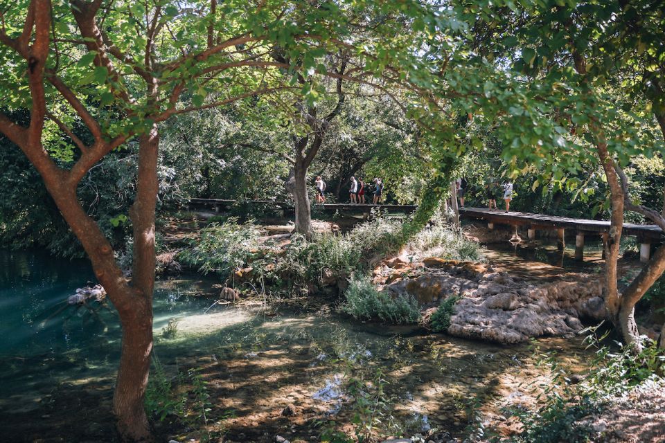 Split: Krka Waterfalls Tour, Boat Cruise, and Swimming - Your park time: balancing guided stops and free wandering