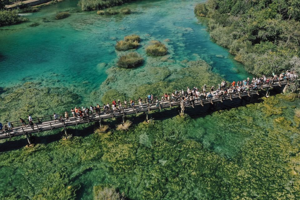Split: Krka Waterfalls Tour, Boat Cruise, and Swimming - The panoramic boat ride to Skradin: scenic, not a long cruise
