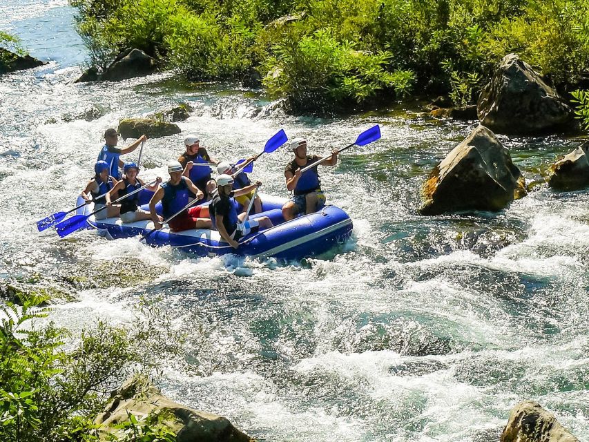 Split/Omiš: Cetina River Rafting with Cliff Jump & Swimming - Cliff jumping from 3 meters or 6 meters (pick your nerve)