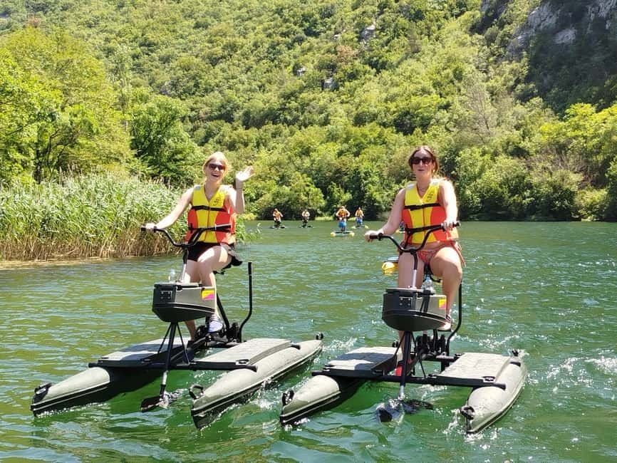 Split/Omiš: Cetina River Water Bike Safari - Cetina River Water Bikes: What the 8 km Safari Feels Like