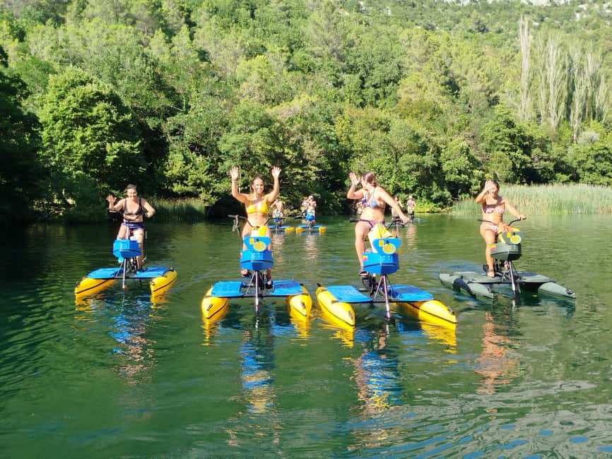 Split/Omiš: Cetina River Water Bike Safari - Easy-to-Use Water Bikes: How the Design Helps You Relax