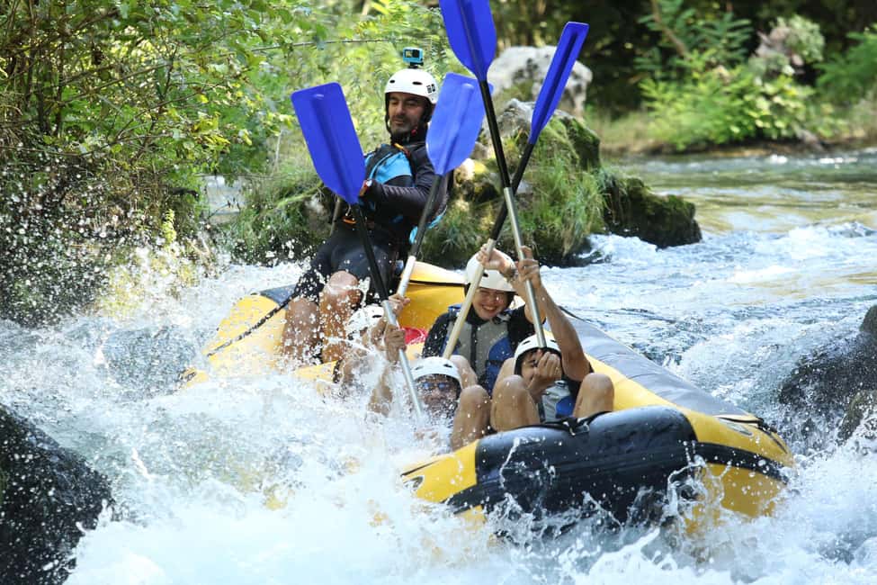 Split/Omiš: Rafting, Cliff Jumping, and Cave Tour - Rafting on the Cetina: What “thrill level” feels like
