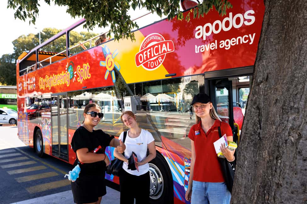 Split: Red Line Panoramic Tour with Sightseeing Bus - From Promenade to Bačvice: the sights you’ll actually remember