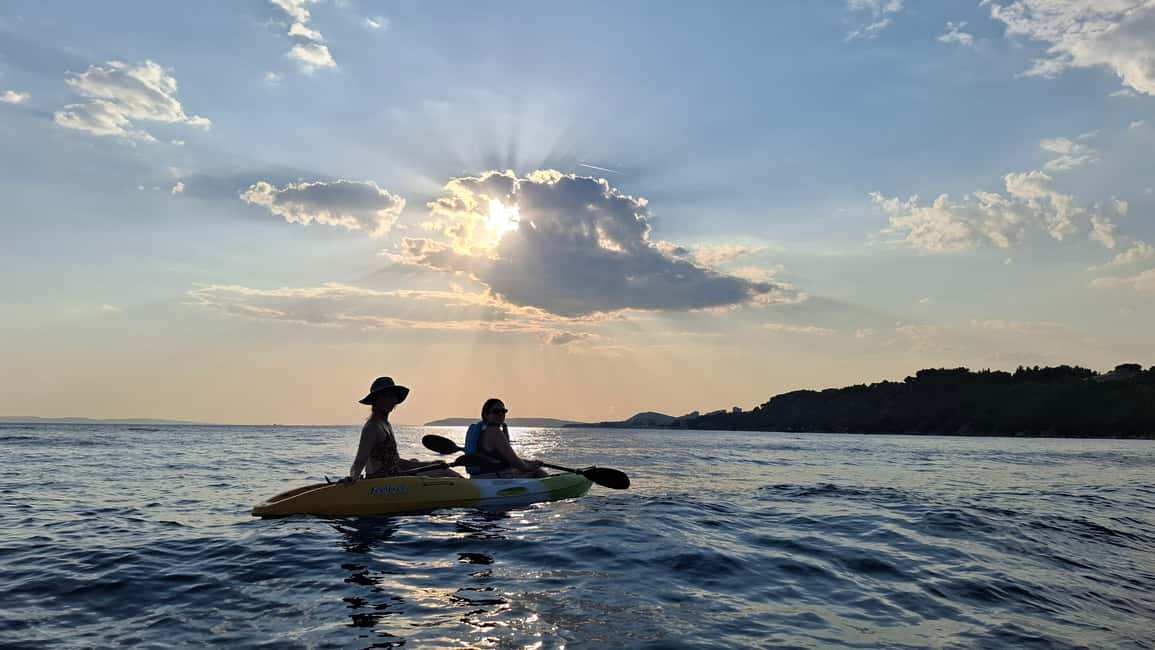 Split: Sunset Guided Kayaking Tour - Photos and guide energy: what you’re really paying for
