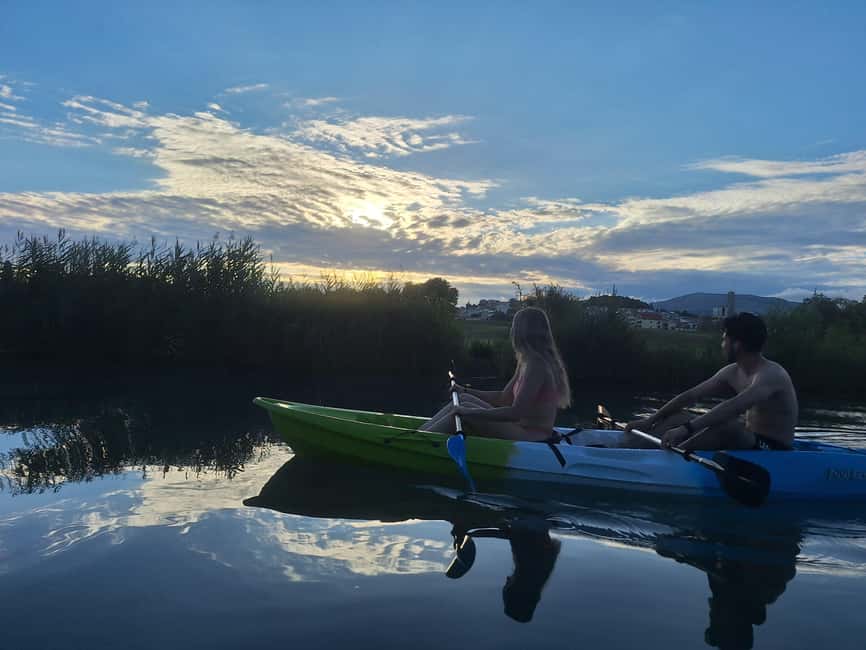 Split: Sunset Guided Kayaking Tour - Price and value: $49 for river-to-sea sunset with gear and transfer