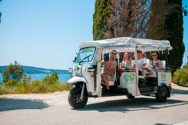 Split: Top City Highlights Electric Tuk-Tuk Tour - Where you start: St. Frane church and that first jolt of orientation