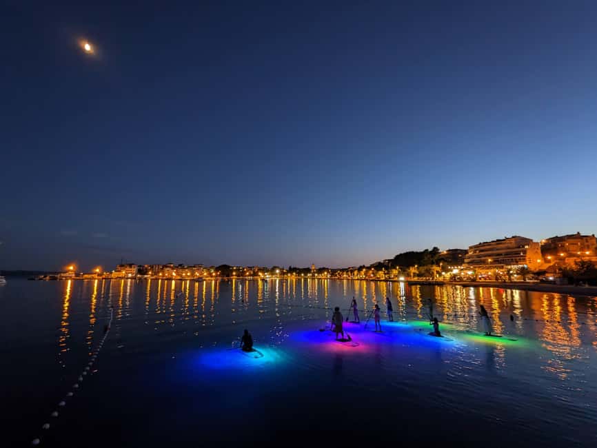 Split: Transparent SUP night Glow tour - Price and Value for a $51 Night Paddle