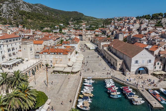 Split/Trogir: Blue Cave, Vis and Hvar Small Group Tour - Stiniva Cove photo time, then swimming choices