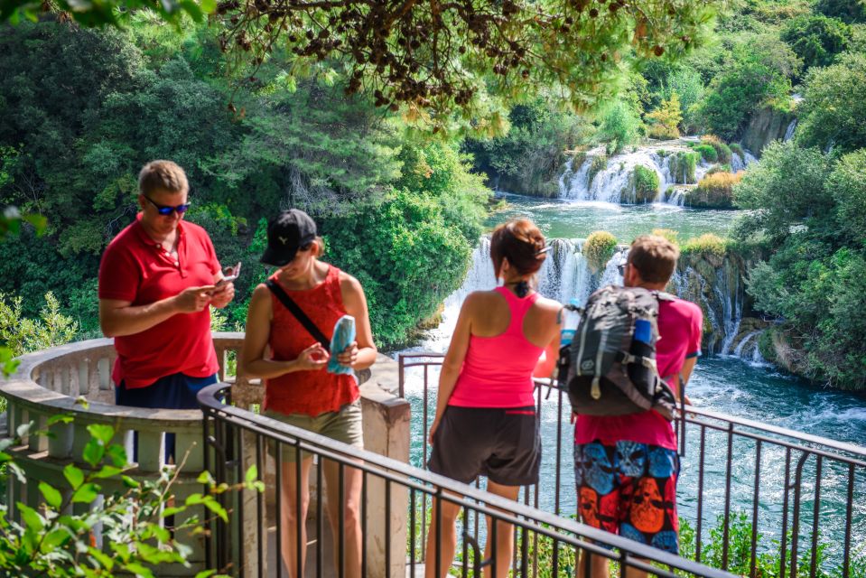 Split/Trogir: Krka National Park Day Trip with Wine Tasting - Boat Time on the Krka Canyon to Skradin