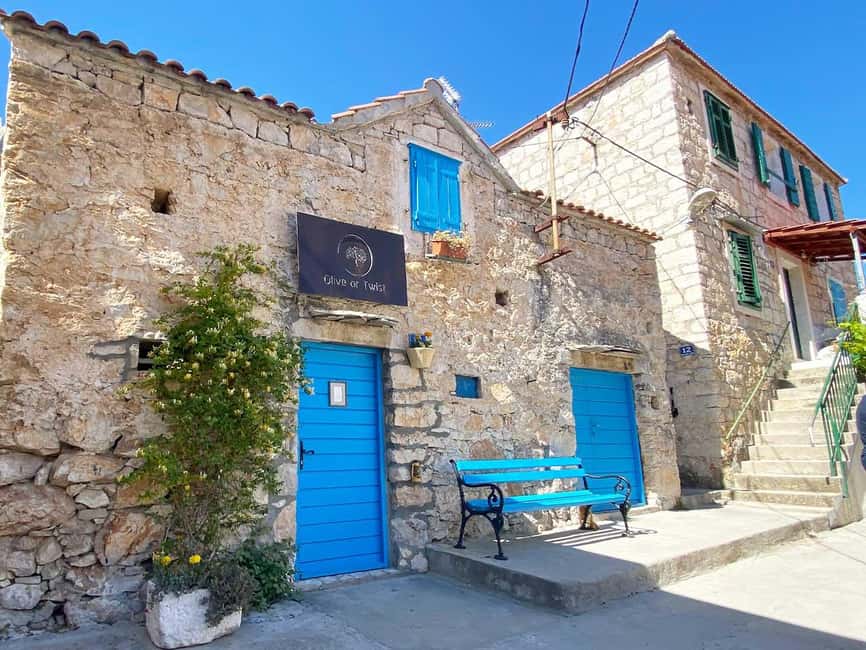 Trogir: Blue Lagoon, Maslinica, and Solinska Bay Boat Tour - Krknjaši Blue Lagoon Time: More Water, More Chances