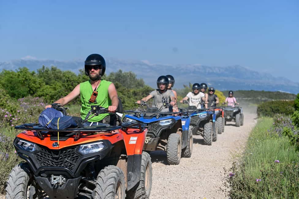 Trogir, Žedno: Čiovo Island 100% Off-Road Quad ATV Tour - Žedno on Čiovo: where the off-road adventure really starts