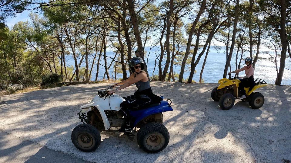 Trogir, Žedno: Čiovo Island 100% Off-Road Quad ATV Tour - Split views and the photo stops you can actually enjoy