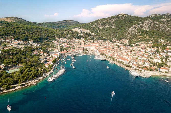Unique Blue Cave and 5 islands tour from Trogir and Split - Hvar town: fortress time and a real lunch window
